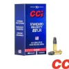 CCI Standard-Velocity .22LR 40gr. LRN 5000rds