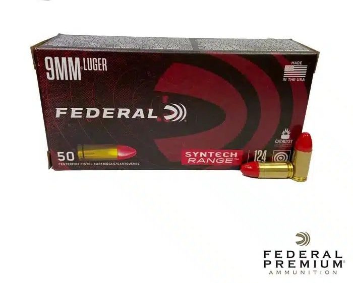 Federal American Eagle 9mm 124gr. TSJ 500rds