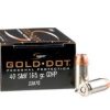 Speer Gold Dot .40 S&W 165gr JHP 20rds