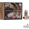 Federal Premium .45 ACP 230gr. JHP 20rds