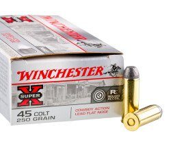 Winchester .45 Long-Colt 250gr LFN (50rds & 500rds)