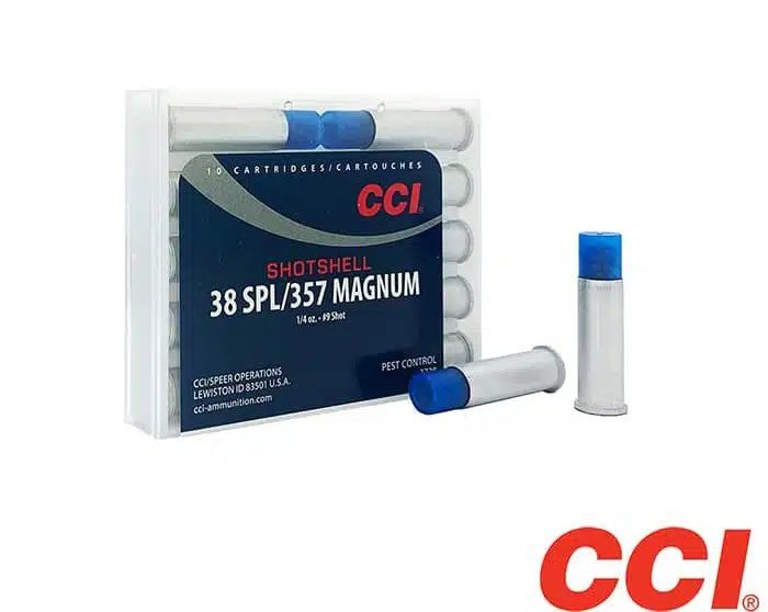 CCI .38 Special/.357 MAG Shotshell 1/4oz. #9 Shot 10rds