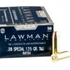 Speer Lawman .38 Spl 125gr TMJ 1000rds