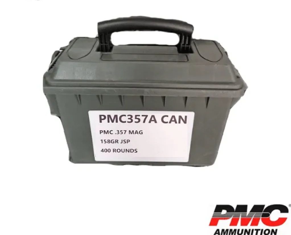 PMC Bronze .357 Mag 158gr. JSP Ammo Can 400rds