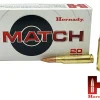Hornady Match .223 Rem 75gr. BTHP (20rds & 200rds)