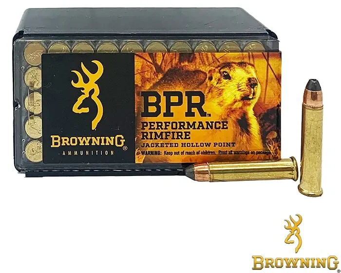 Browning BPR .22WMR 40gr. JHP (50rds & 1000rds)