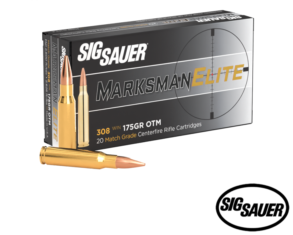 Sig Sauer Elite Performance match Grade .308 WIN 175gr OTM (20rds & 200rds)
