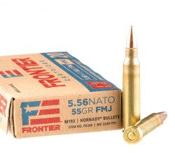 Hornady Frontier 5.56x45 55gr FMJ M193 20rds