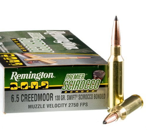 Remington 6.5 Creedmoor 130gr Scirocco Bonded 20rds