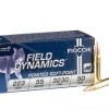 50 Rounds of .223 Rem Ammo by Fiocchi - 55gr PSP