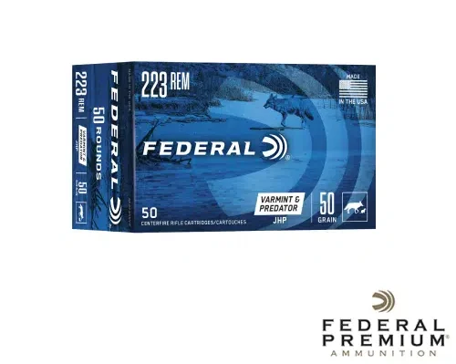 Federal American Eagle .223 Rem 50gr. JHP (20rds & 50rds)